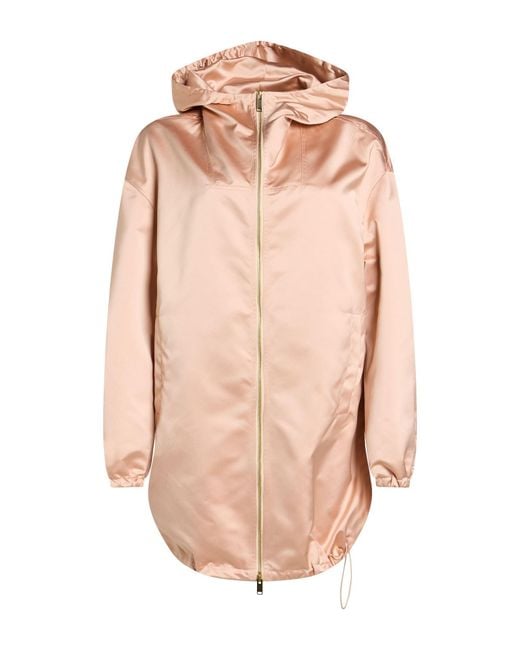 Fabiana Filippi Pink Overcoat & Trench Coat