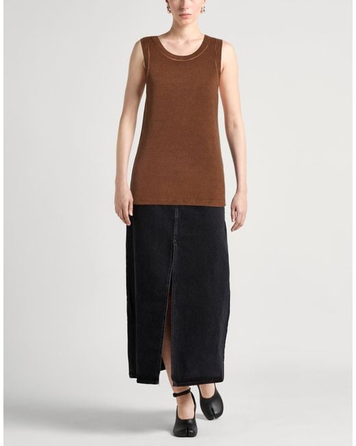 Top Uma Wang de color Brown