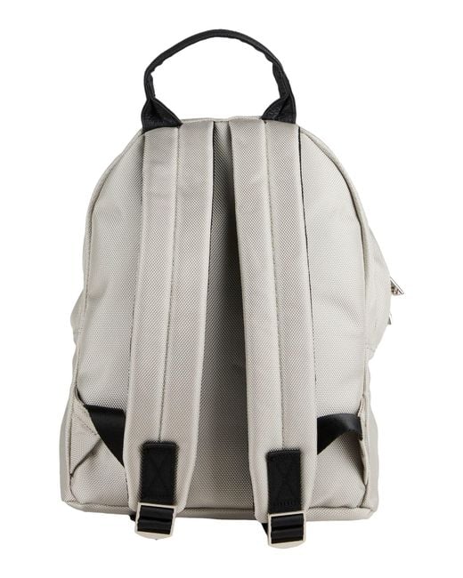 John Richmond Gray Khaki Backpack Polyester