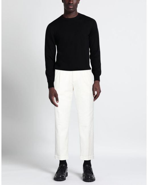 Incotex White Trouser for men