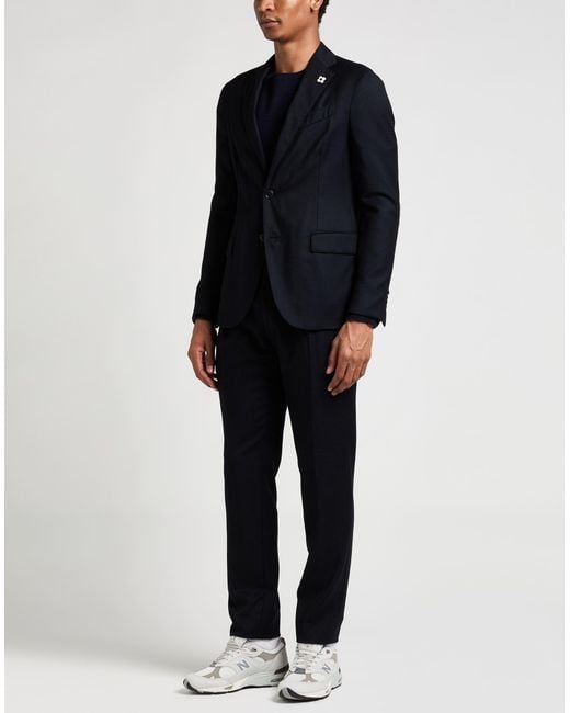 Traje Lardini de hombre de color Blue