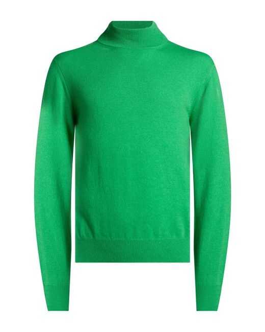 Sonrisa Green Turtlenecks for men