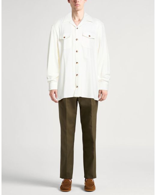 Brunello Cucinelli White Shirts for men