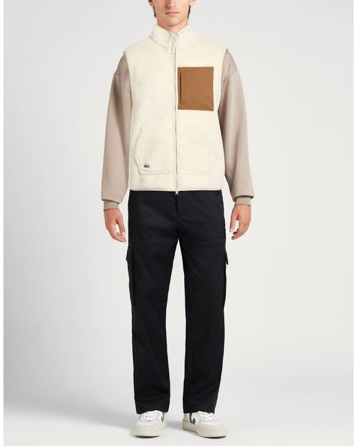 Lacoste White Shearling & Teddy for men
