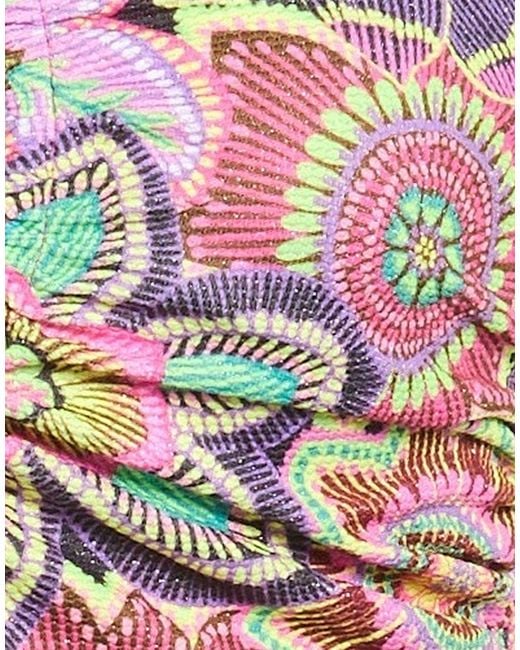 4giveness Pink Top Polyester, Elastane, Metallic Polyester, Polyamide