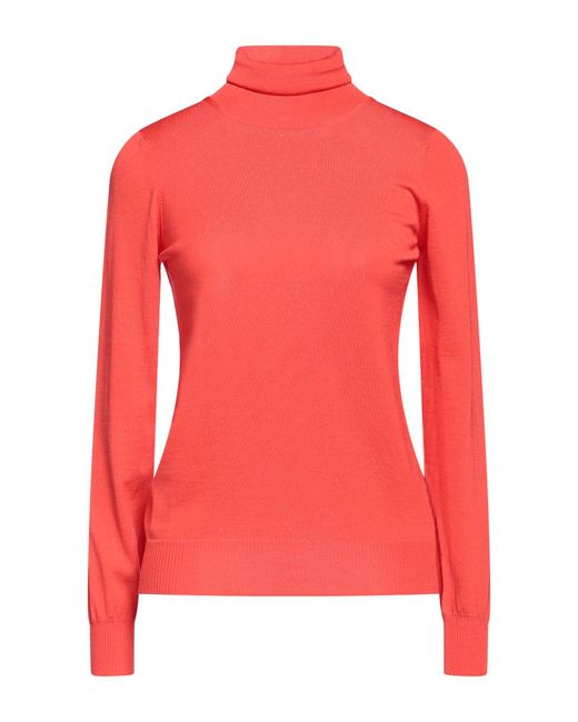 Drumohr Red Turtleneck