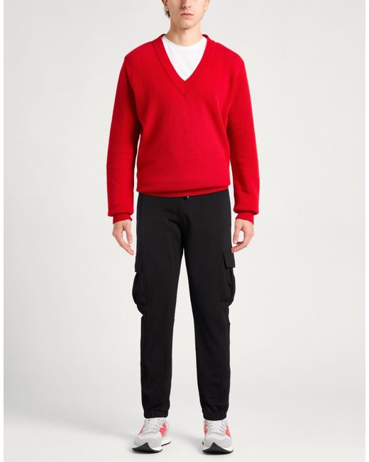 CoSTUME NATIONAL Black Trouser for men