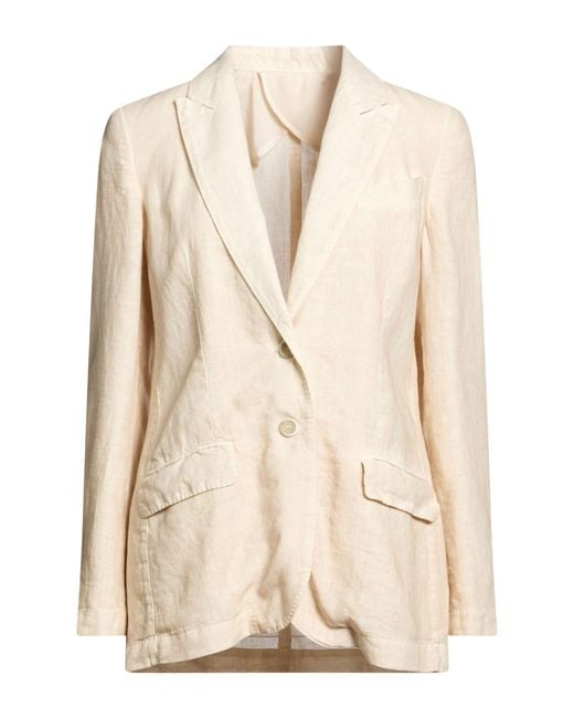 120% Lino Natural Blazer Linen