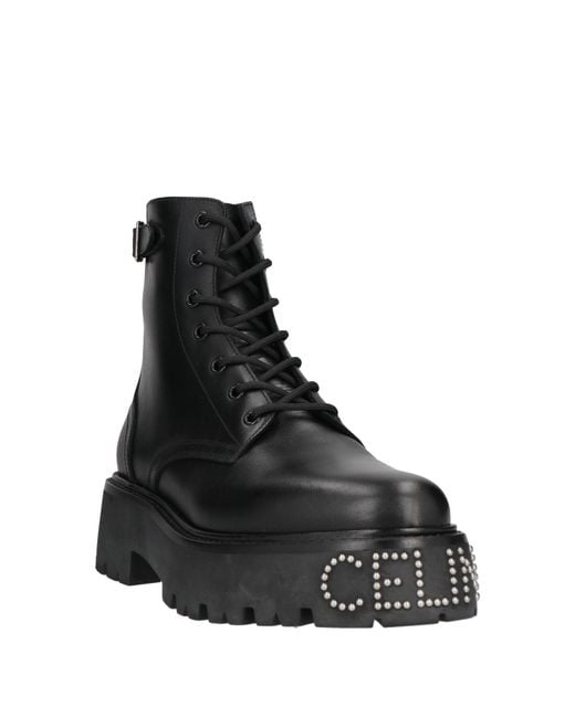 Céline Black Ankle Boots for men