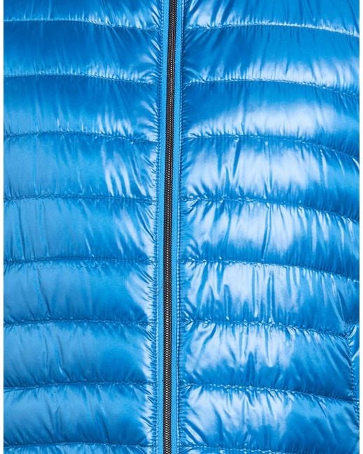 Herno Blue Vest Polyamide for men