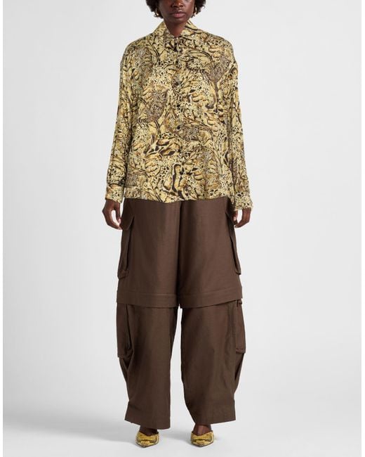 Just Cavalli Yellow Shirts