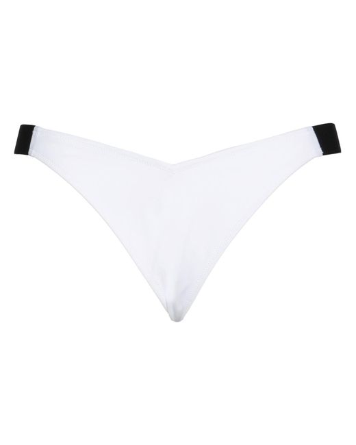 Calvin Klein White Bikini Bottoms & Swim Briefs