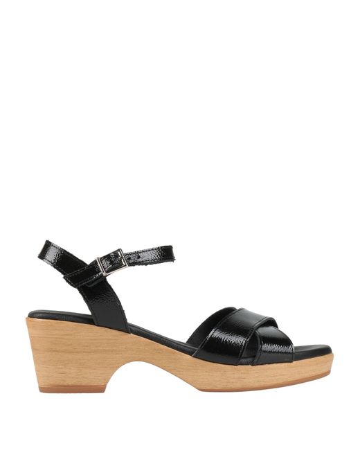SPARWOMAN Black Sandals