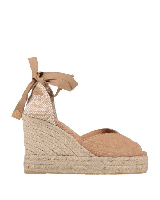 Espadrillas Castaner de color Natural
