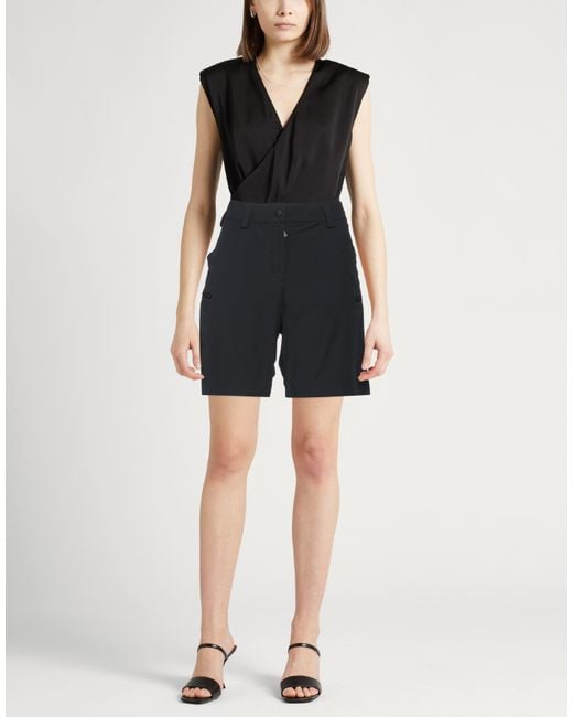 Moncler Blue Shorts & Bermuda Shorts Polyamide, Elastane
