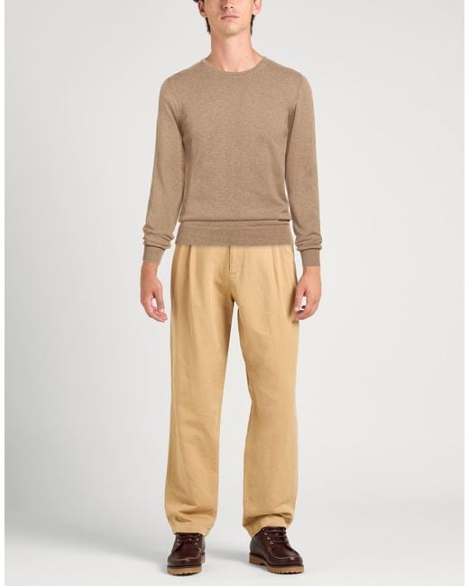 Trussardi Natural Sweaters for men