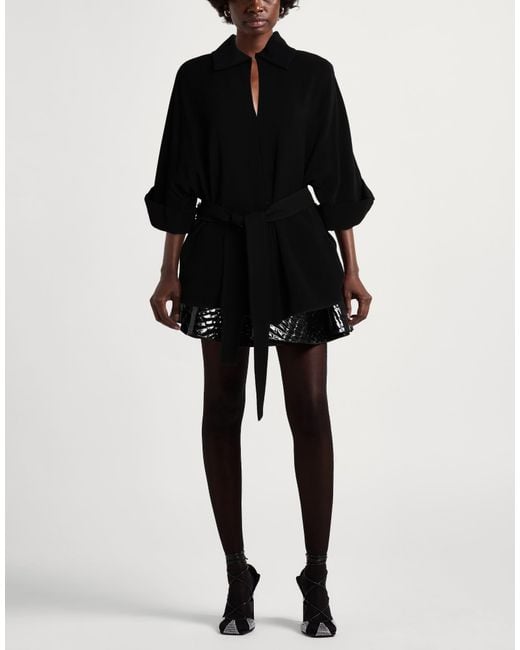 P.A.R.O.S.H. Black Top Polyester, Pvc