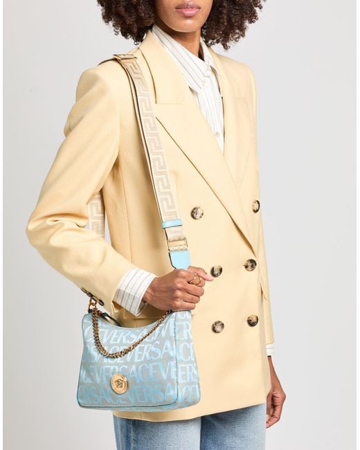 Versace Blue Cross-Body Bag