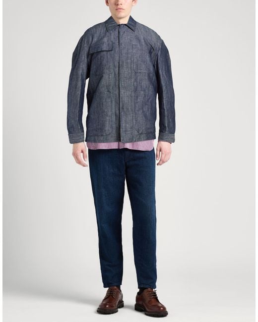 Hevò Blue Jacket for men