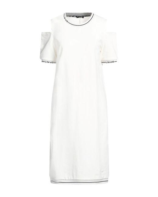 Liu Jo White Midi-Kleid