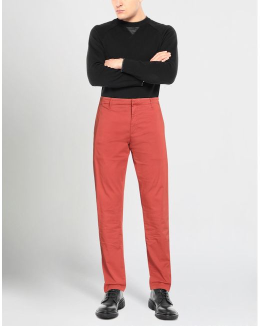 Siviglia Red Trouser for men