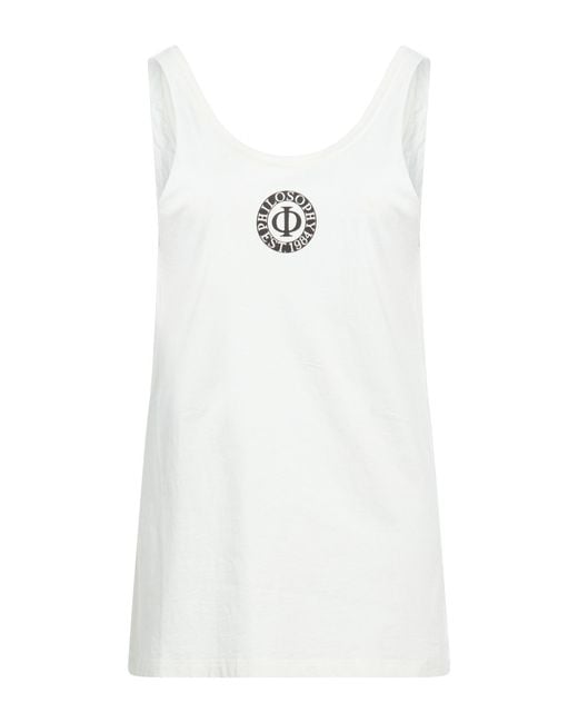 Philosophy Di Lorenzo Serafini White Tank Tops