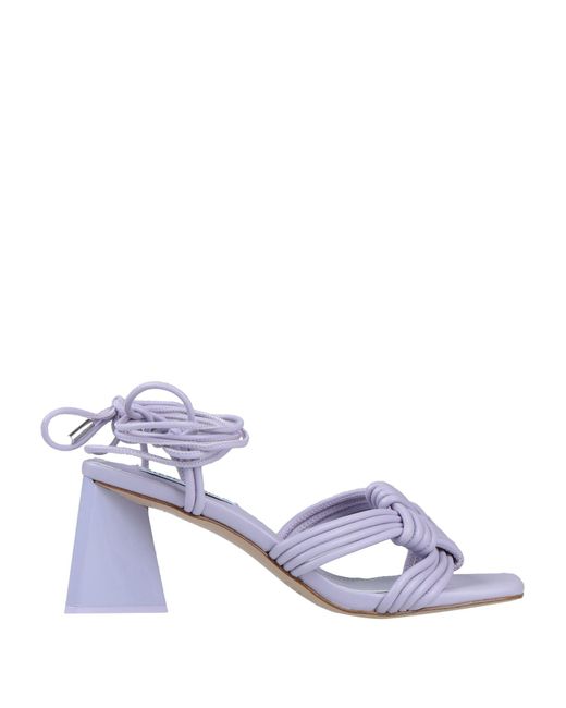 Steve Madden White Sandals