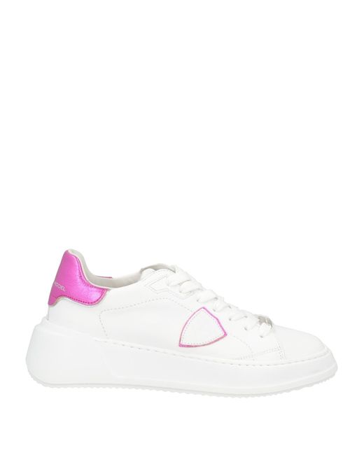 Philippe Model White Trainers