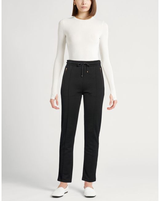 Agnona Black Pants Cotton, Cashmere