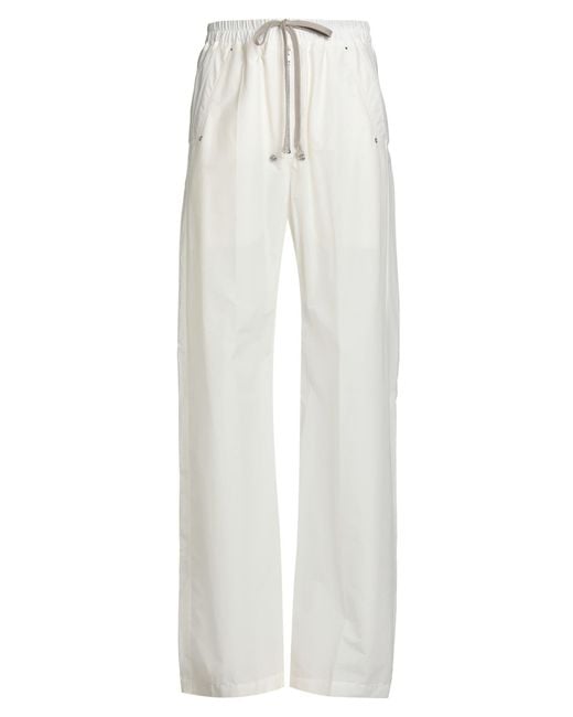 Moncler White Pants for men