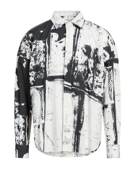 McQueen White Shirt for men