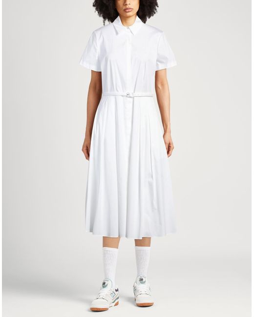 Vestito Midi di Theory in White
