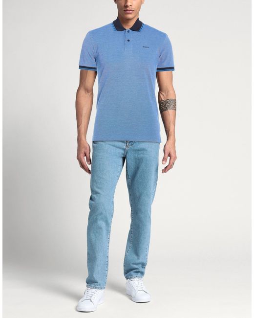 Polo Gant de hombre de color Blue