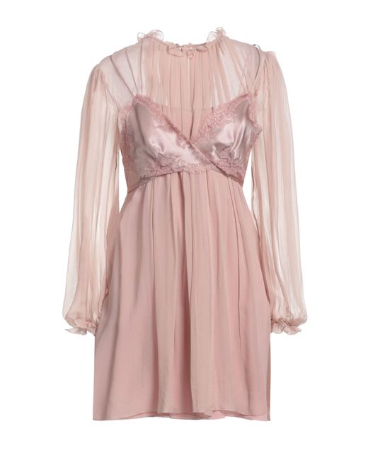 Alberta Ferretti Pink Mini Dress