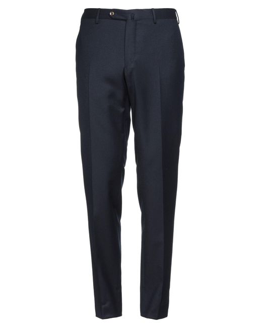 PT Torino Blue Pants Virgin Wool, Elastane for men