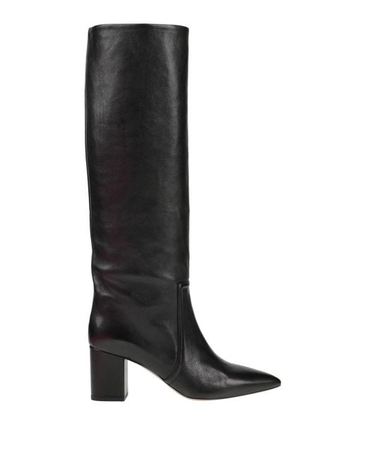 Paris Texas Black Boot Leather