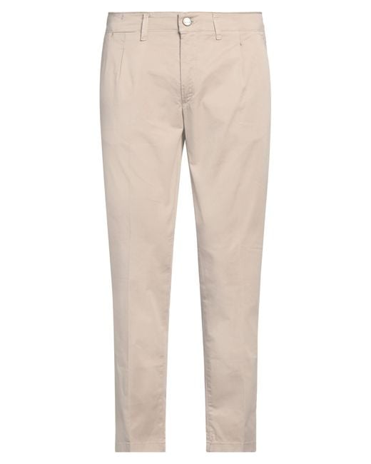 BERNESE Milano Natural Pants Cotton, Elastane for men