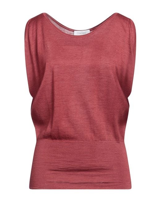 Pullover Cruciani en coloris Red