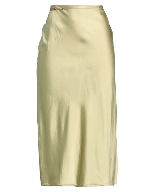 Jacquemus Yellow Midi Skirt