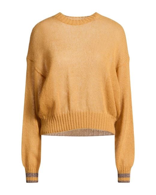 Pullover Brunello Cucinelli de color Yellow