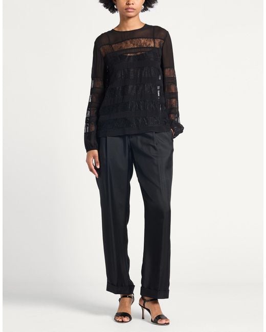 Top Marella de color Black