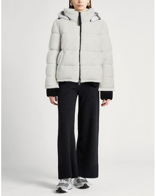 Herno Gray Shearling & Teddy