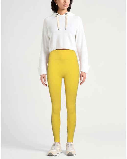 Max Mara Yellow Leggings