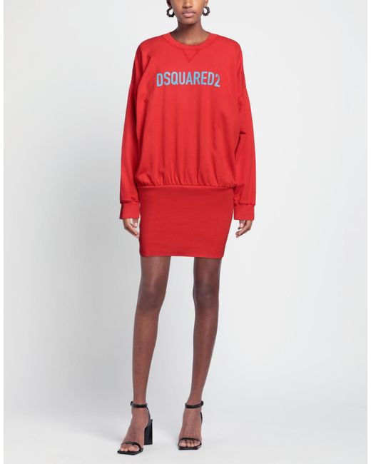 DSquared² Red Mini Dress