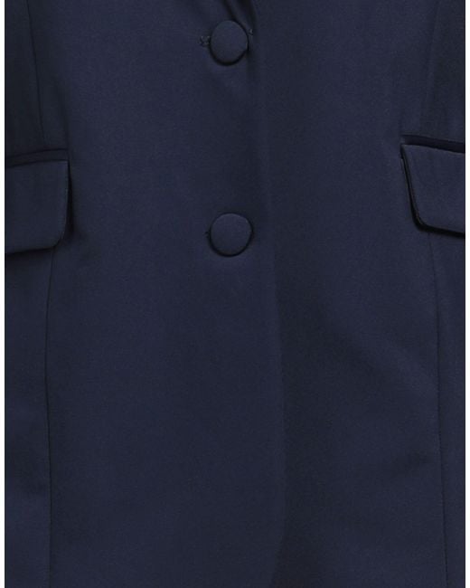 Cristinaeffe Blue Blazer Polyester, Elastane