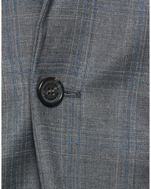 DSquared² Gray Suit Virgin Wool for men