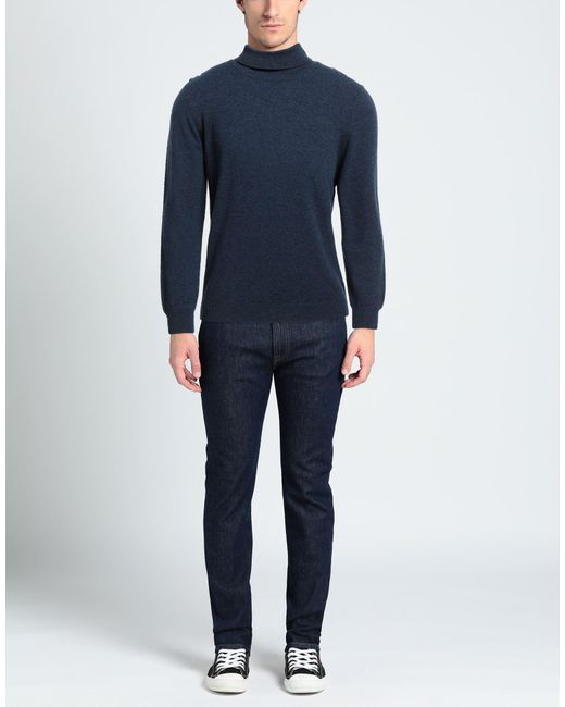 Gran Sasso Blue Turtleneck for men