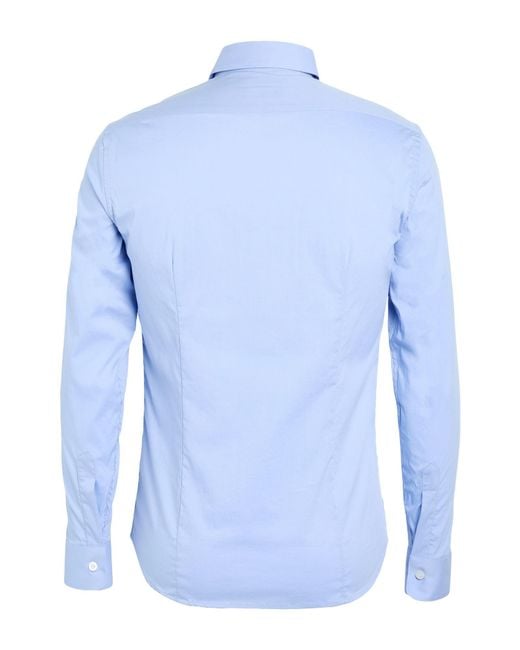 Daniele Alessandrini Blue Shirt for men
