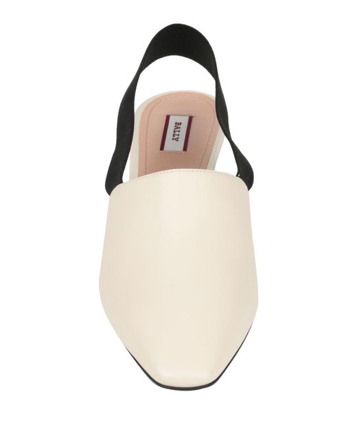 Bally White Pumps