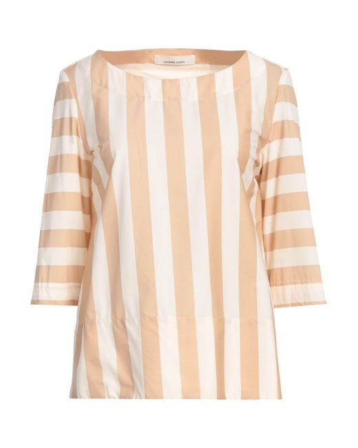 Liviana Conti Natural Top Cotton, Polyamide, Elastane